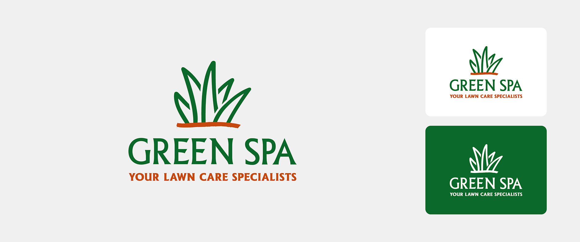 Green Spa Lawn Care - Logo Identity